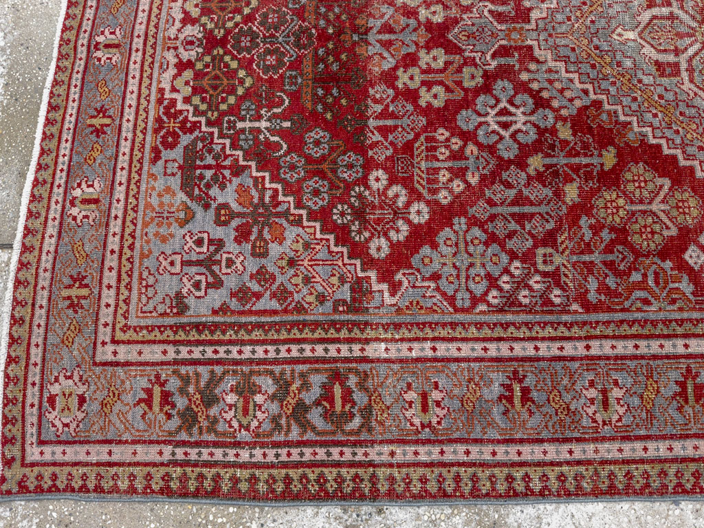 Vintage Persian Joshegan Rug, No.21245 - Gsblank