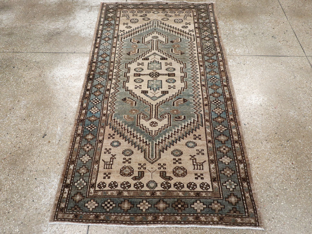 Vintage Persian Malayer Rug, No.21246 - Gsblank