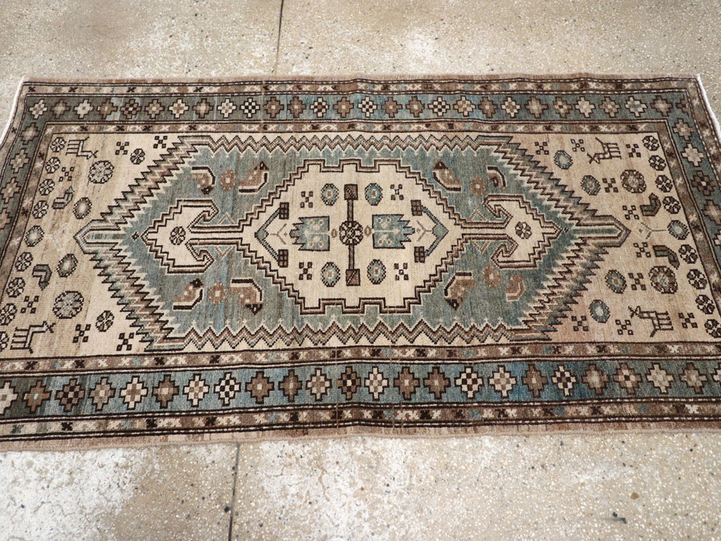 Vintage Persian Malayer Rug, No.21246 - Gsblank