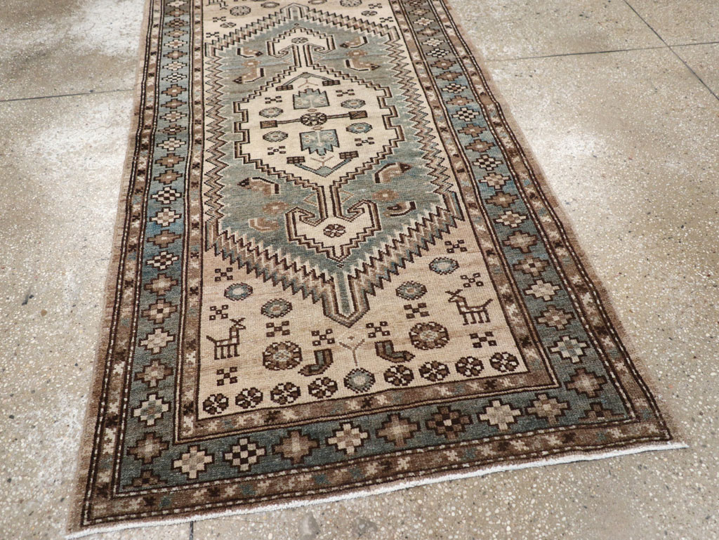 Vintage Persian Malayer Rug, No.21246 - Gsblank