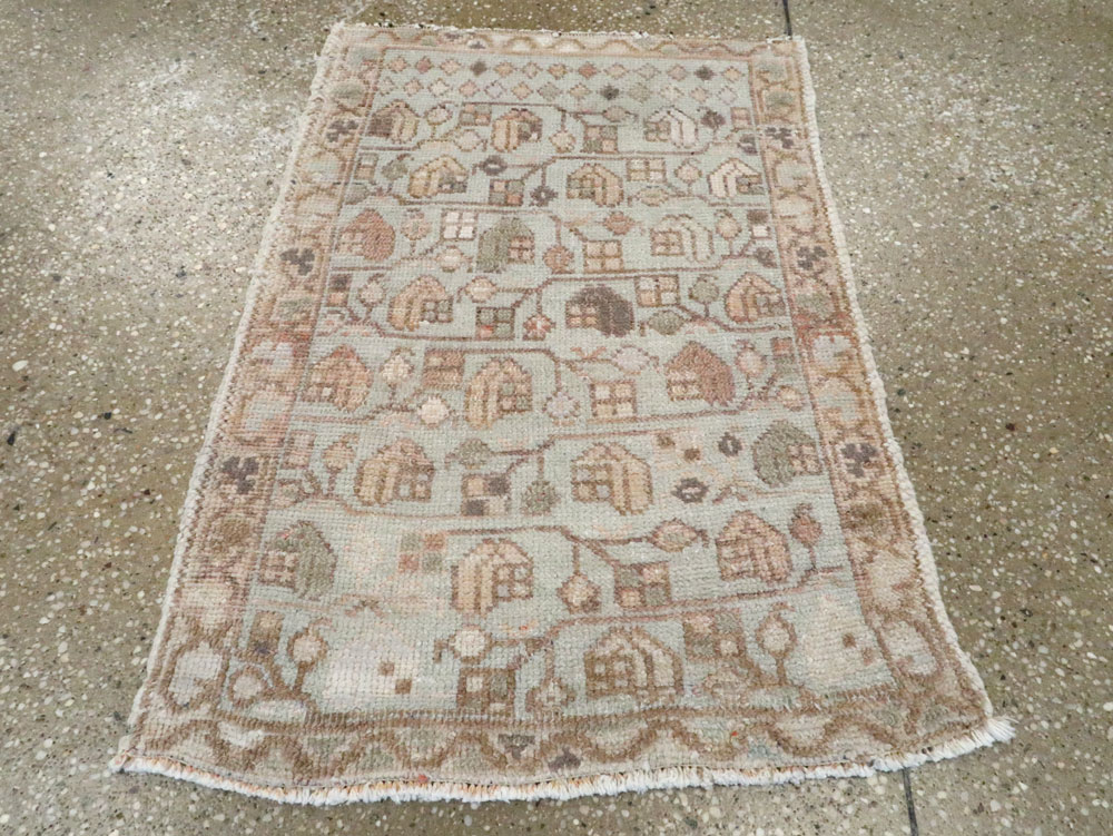 Vintage Persian Malayer Rug, No.21251 - Gsblank