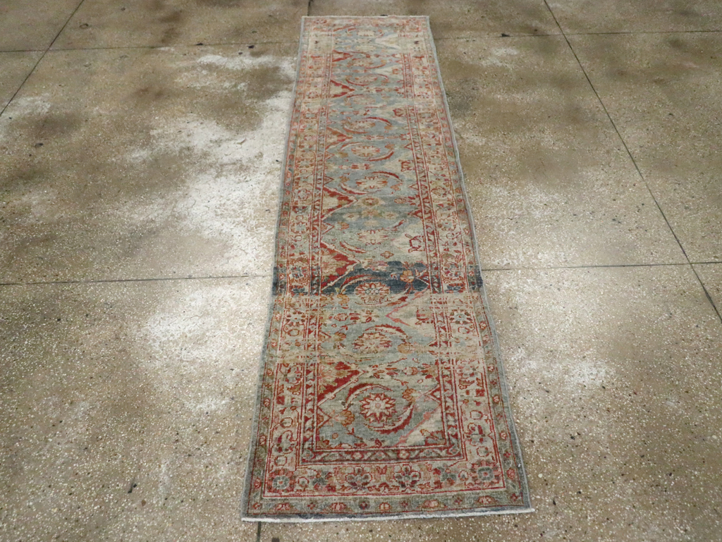 Antique Persian Tabriz Runner, No.21254 - Gsblank