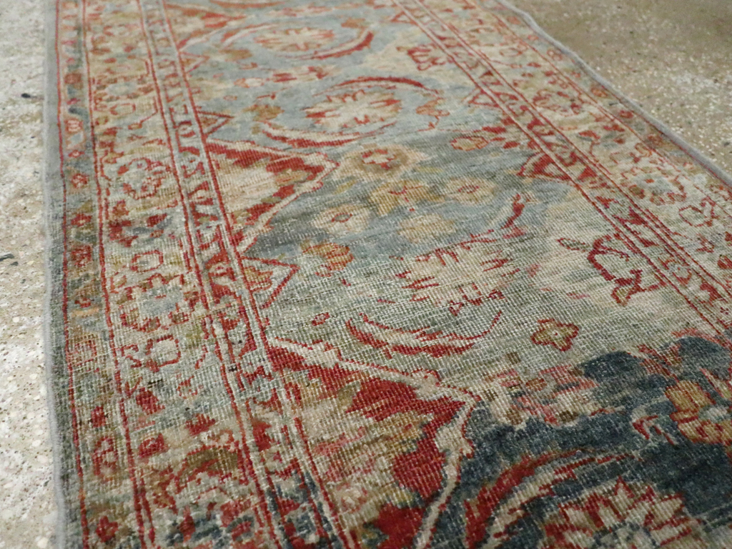 Antique Persian Tabriz Runner, No.21254 - Gsblank