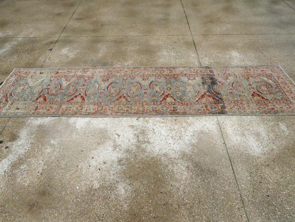 Antique Persian Tabriz Runner, No.21254 - Gsblank