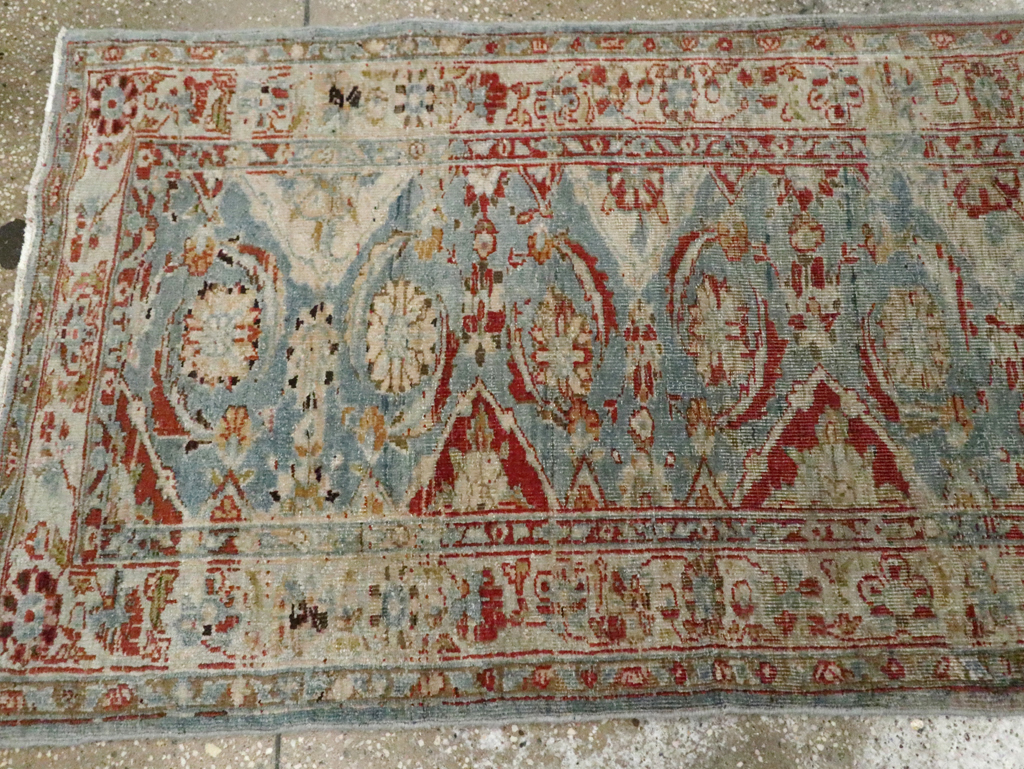 Antique Persian Tabriz Runner, No.21254 - Gsblank