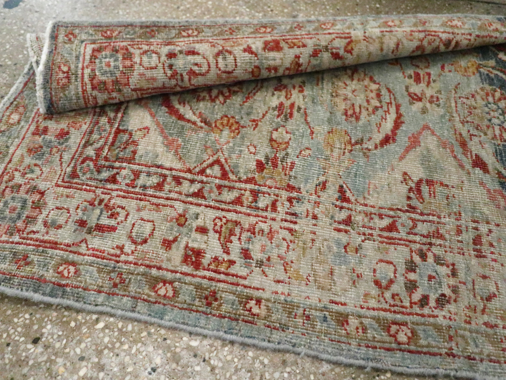 Antique Persian Tabriz Runner, No.21254 - Gsblank