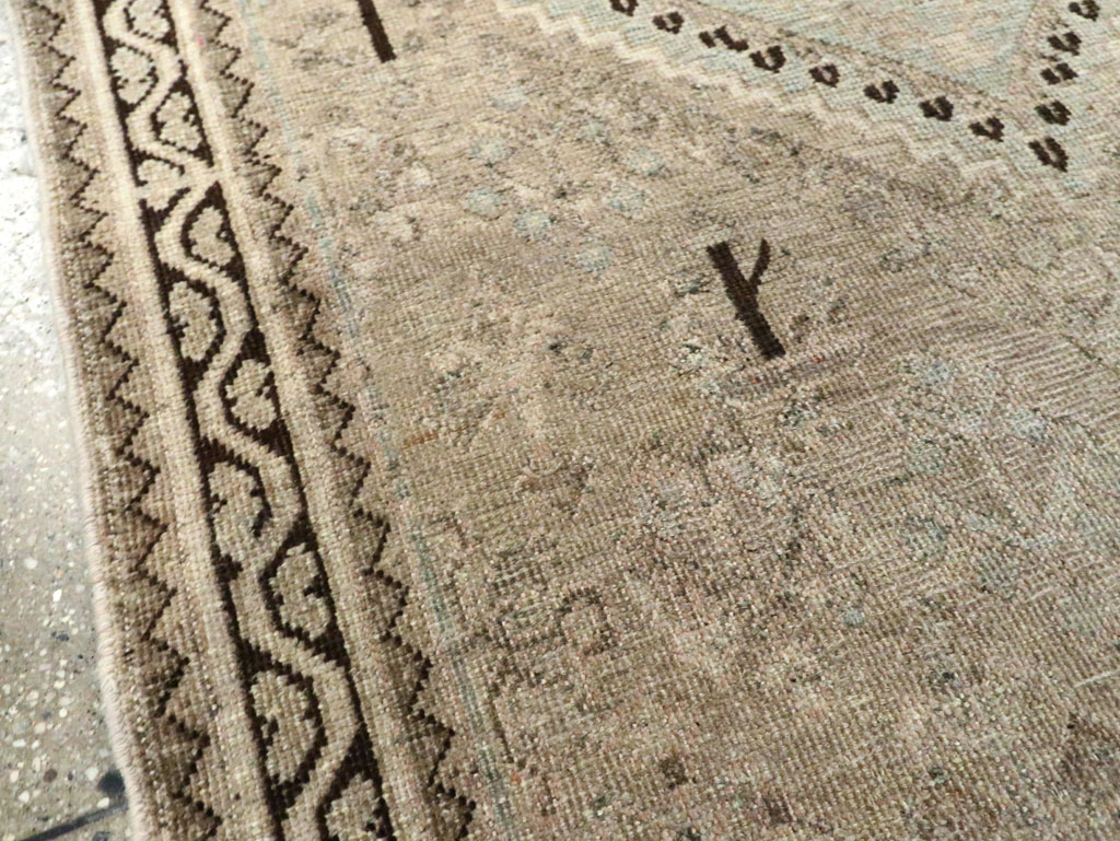 Vintage Persian Joshegan Runner, No.21258 - Gsblank