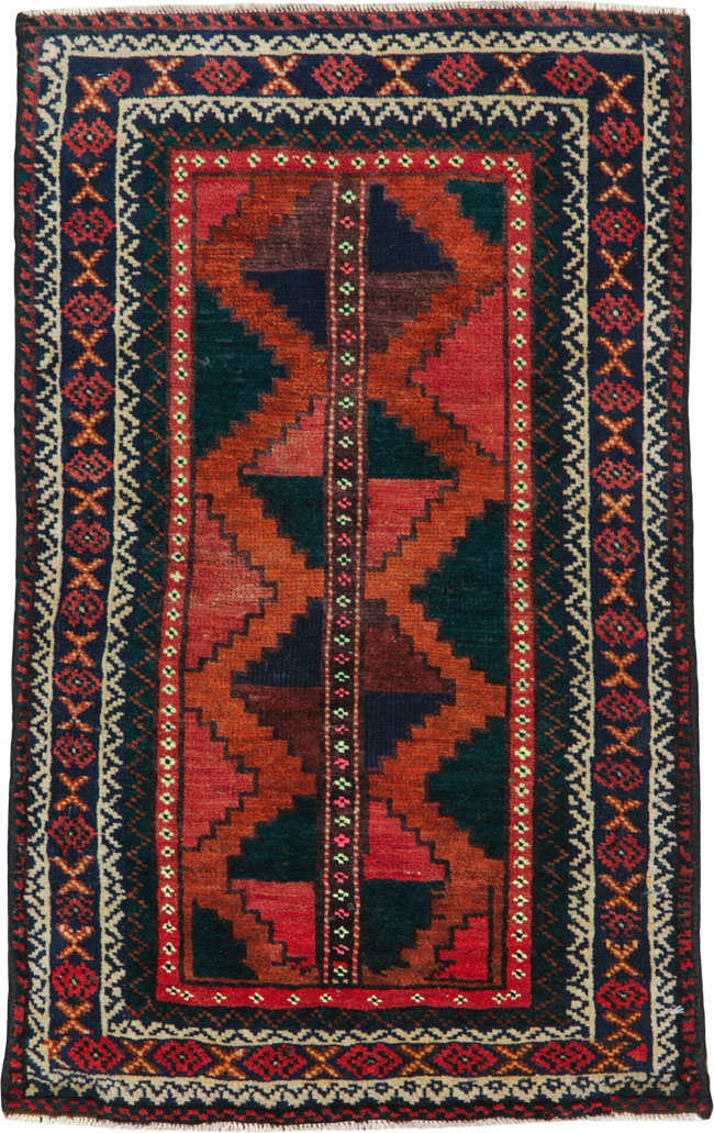 Vintage Persian Baluch Rug, No.21262 - Gsblank