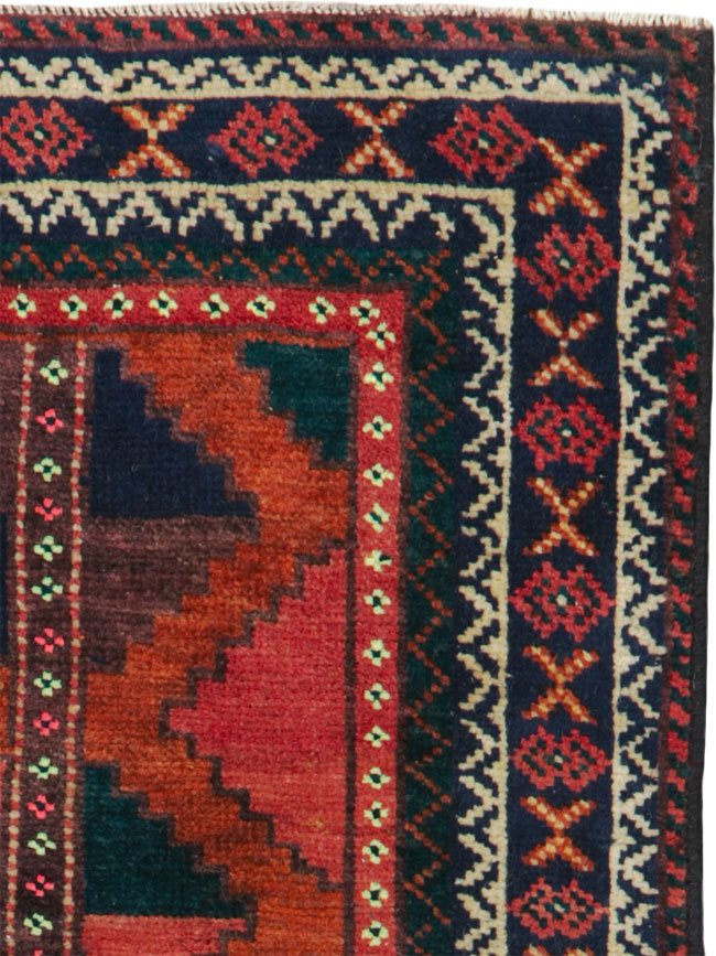 Vintage Persian Baluch Rug, No.21262 - Gsblank