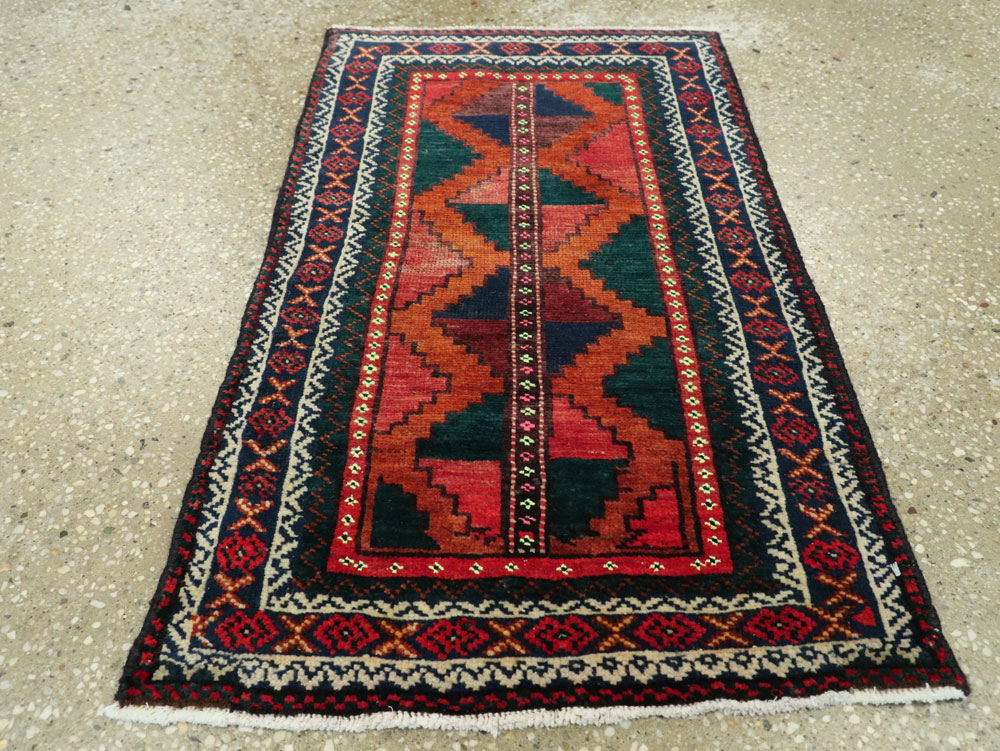 Vintage Persian Baluch Rug, No.21262 - Gsblank