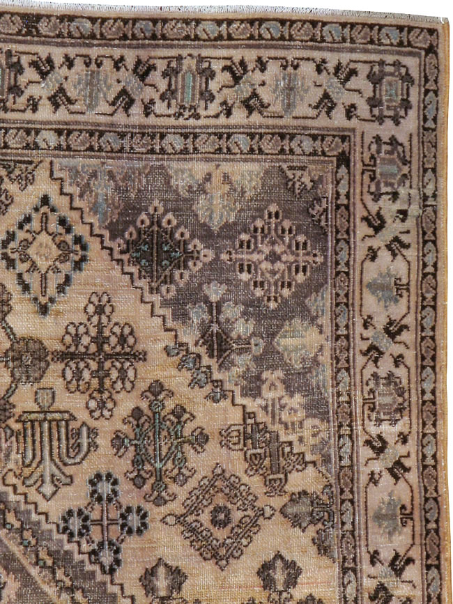 Vintage Persian Joshegan Rug, No.21264 - Gsblank