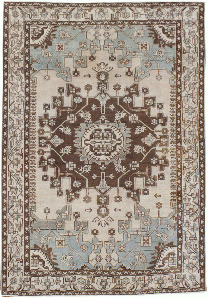 Vintage Persian Malayer Rug, No.21275 - Gsblank