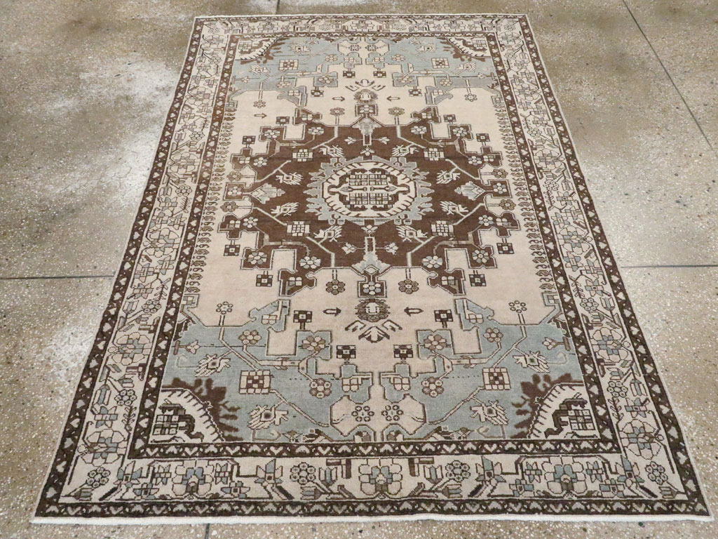 Vintage Persian Malayer Rug, No.21275 - Gsblank