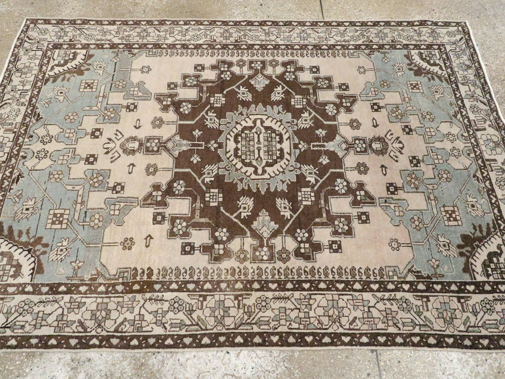 Vintage Persian Malayer Rug, No.21275 - Gsblank