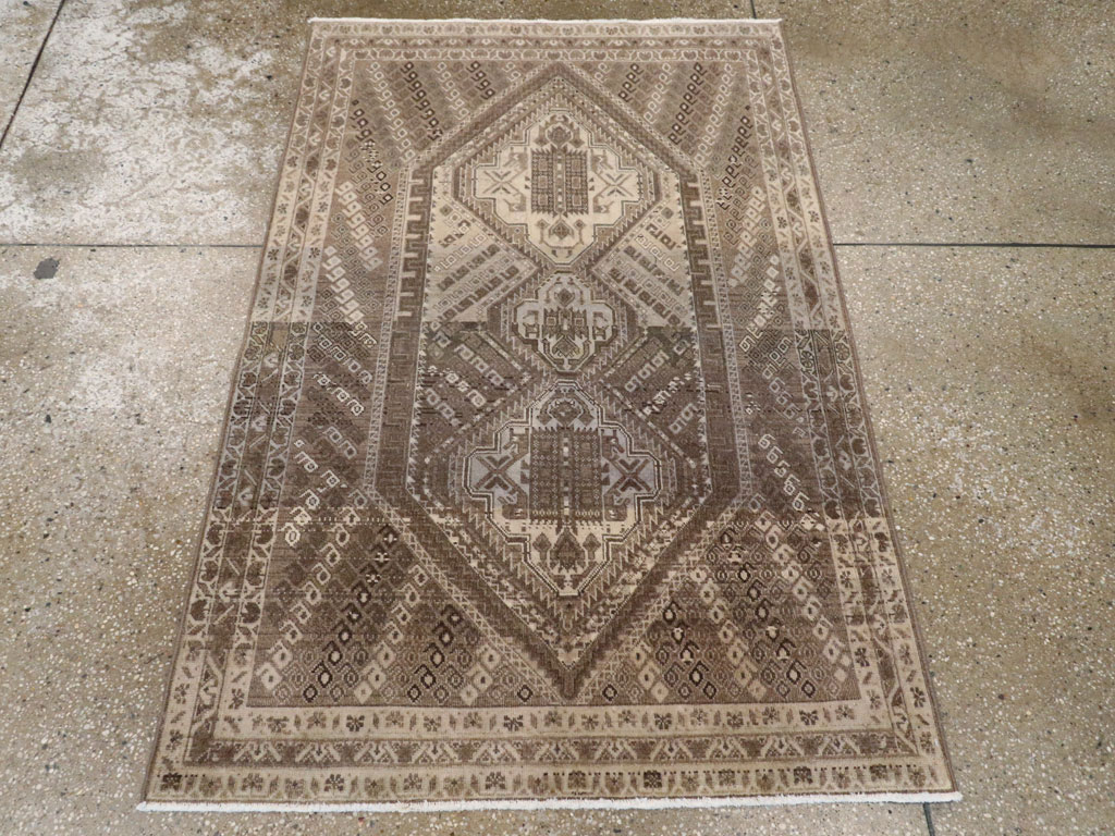 Antique Persian Afshar Rug, No.21276 - Gsblank