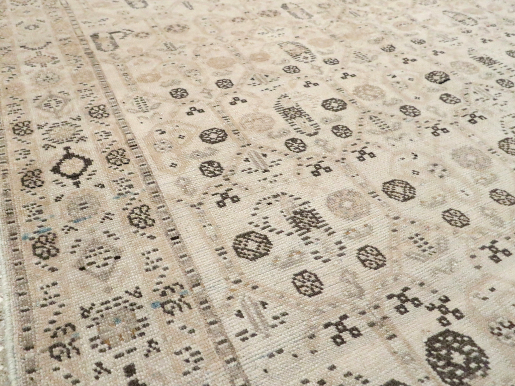 Vintage Persian Afshar Accent Rug, No.21280 - Gsblank