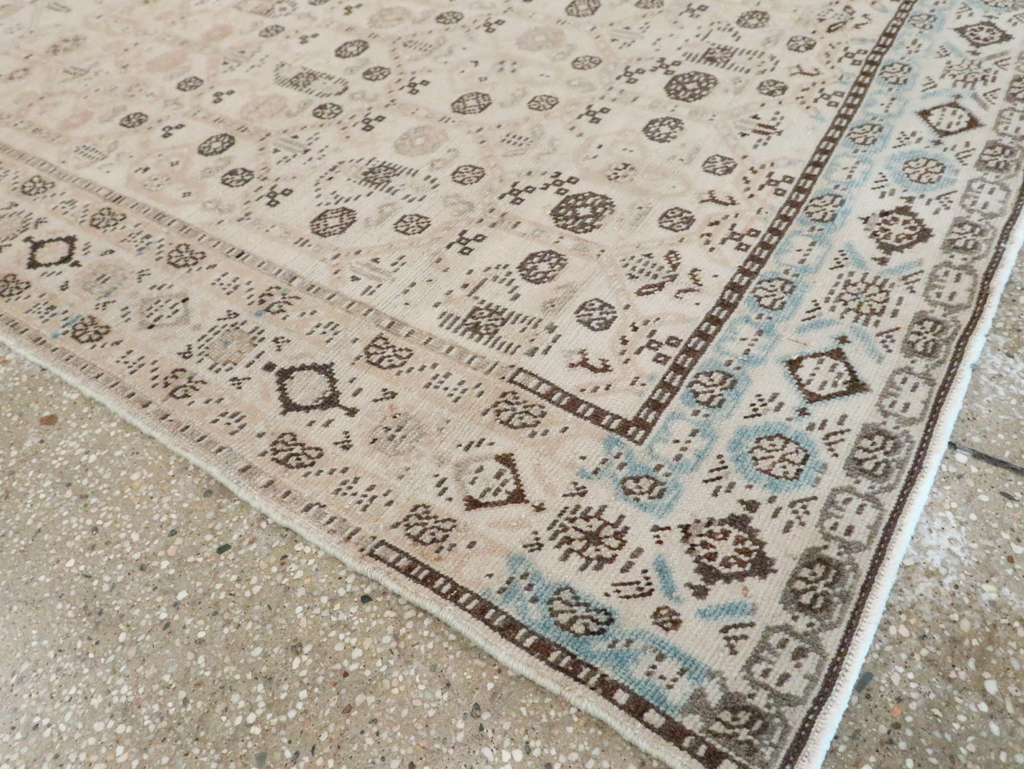 Vintage Persian Afshar Accent Rug, No.21280 - Gsblank