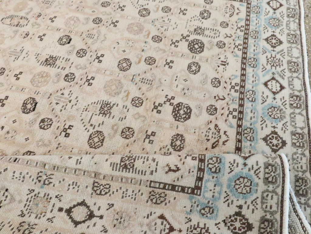 Vintage Persian Afshar Accent Rug, No.21280 - Gsblank