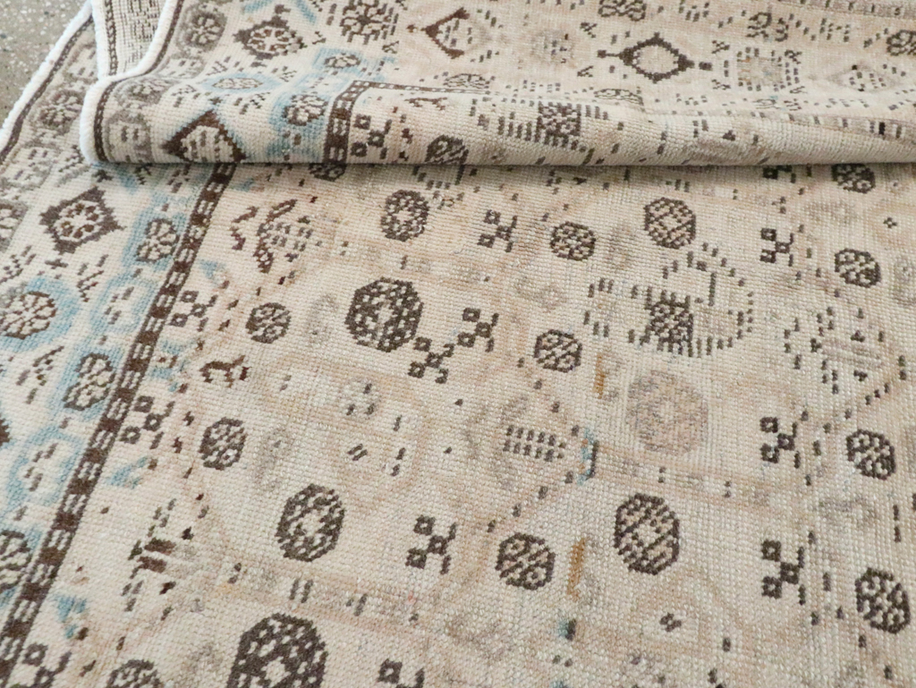 Vintage Persian Afshar Accent Rug, No.21280 - Gsblank