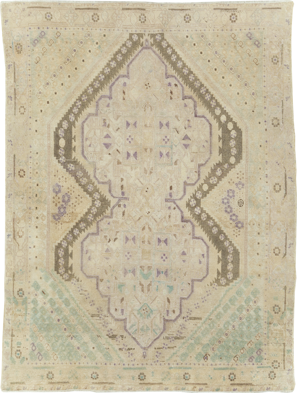 Vintage Persian Afshar Rug, No.21282 - Gsblank