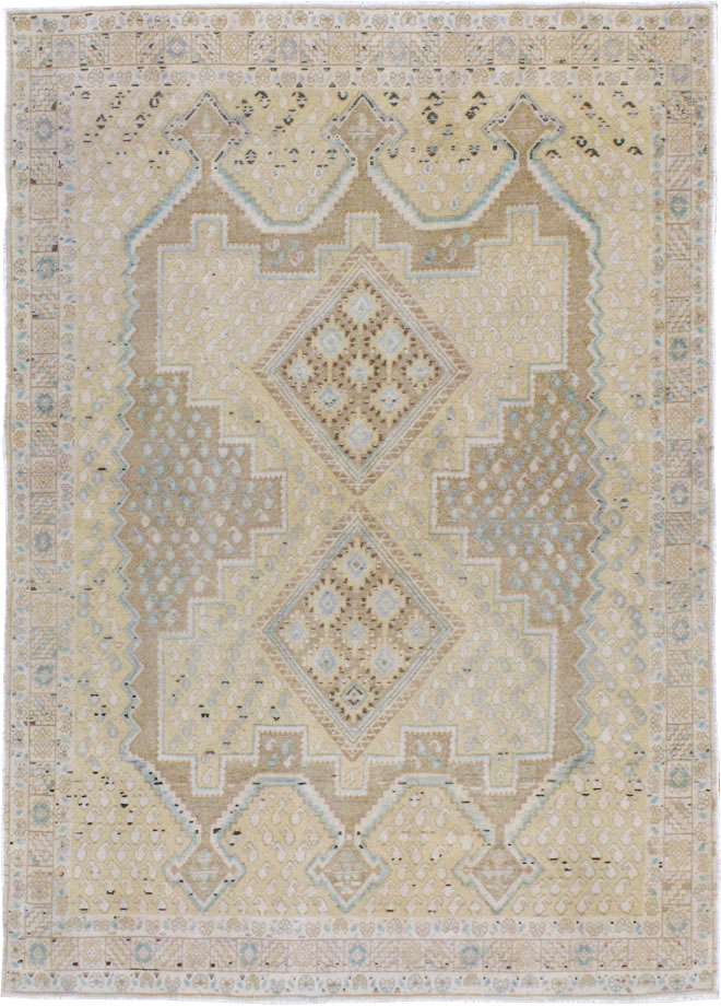 Vintage Persian Afshar Rug, No.21287 - Gsblank