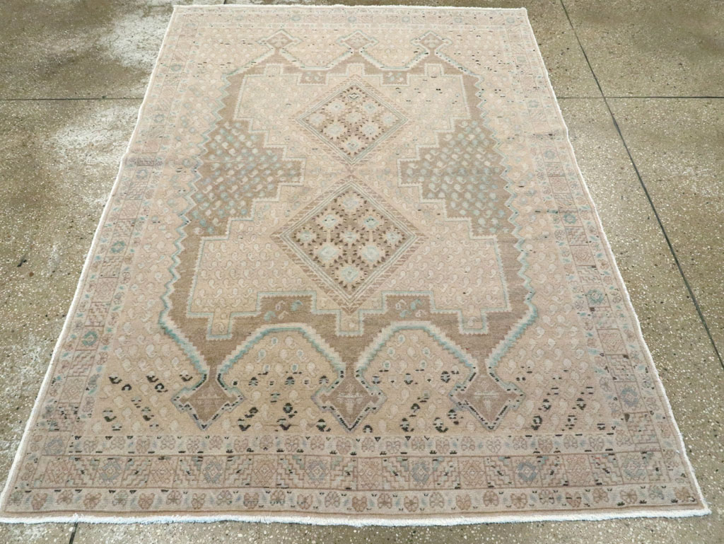 Vintage Persian Afshar Rug, No.21287 - Gsblank