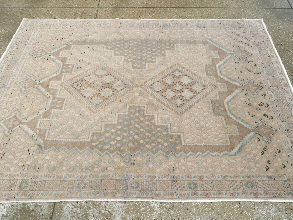 Vintage Persian Afshar Rug, No.21287 - Gsblank