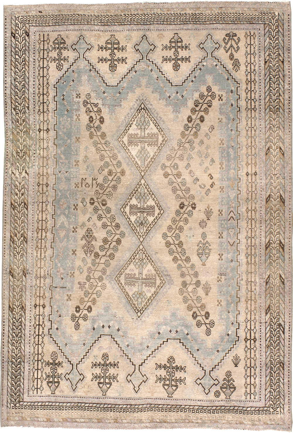 Vintage Persian Afshar Rug, No.21288 - Gsblank
