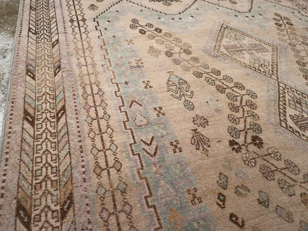 Vintage Persian Afshar Rug, No.21288 - Gsblank