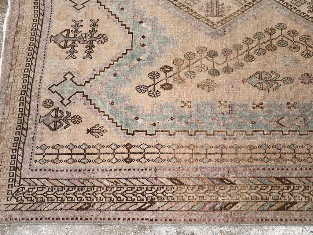Vintage Persian Afshar Rug, No.21288 - Gsblank