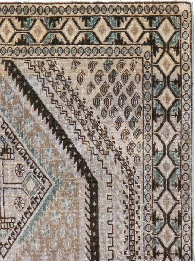 Vintage Persian Afshar Rug, No.21299 - Gsblank