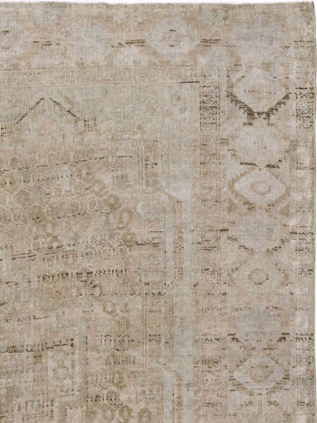 Vintage Persian Afshar Rug, No.21300 - Gsblank