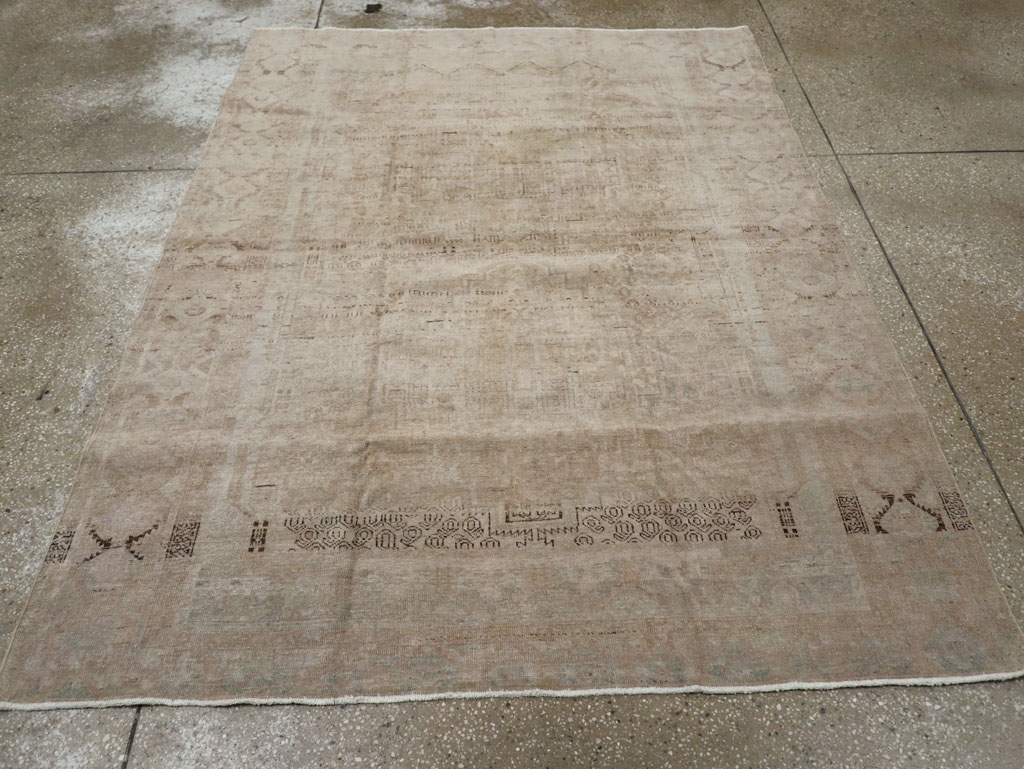 Vintage Persian Afshar Rug, No.21300 - Gsblank