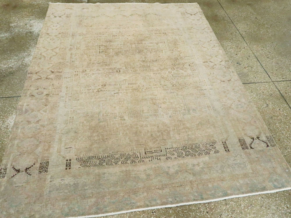 Vintage Persian Afshar Rug, No.21300 - Gsblank