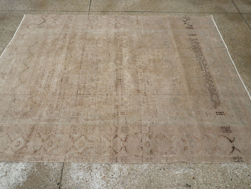 Vintage Persian Afshar Rug, No.21300 - Gsblank