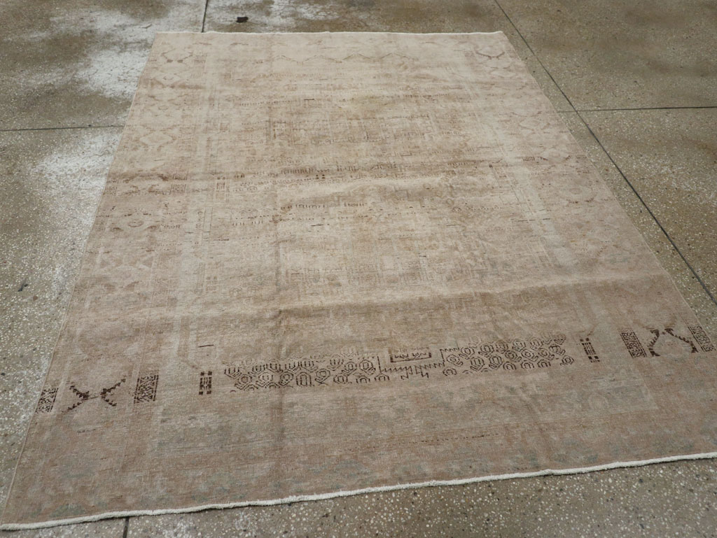 Vintage Persian Afshar Rug, No.21300 - Gsblank