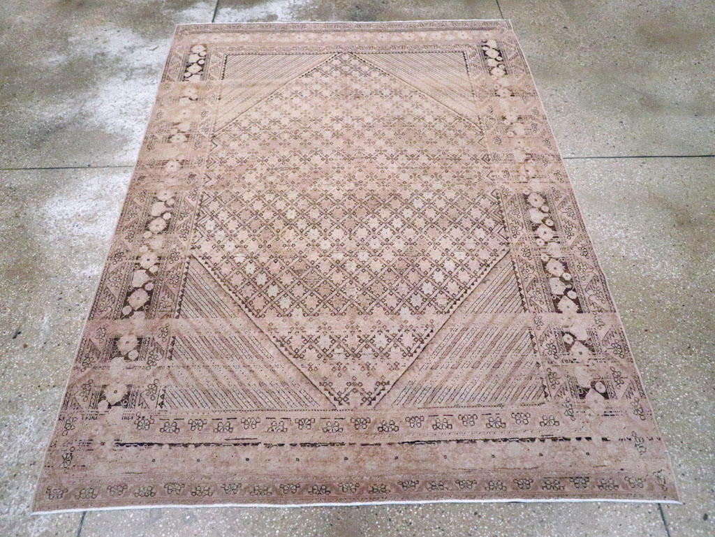 Vintage Persian Afshar Rug, No.21303 - Gsblank