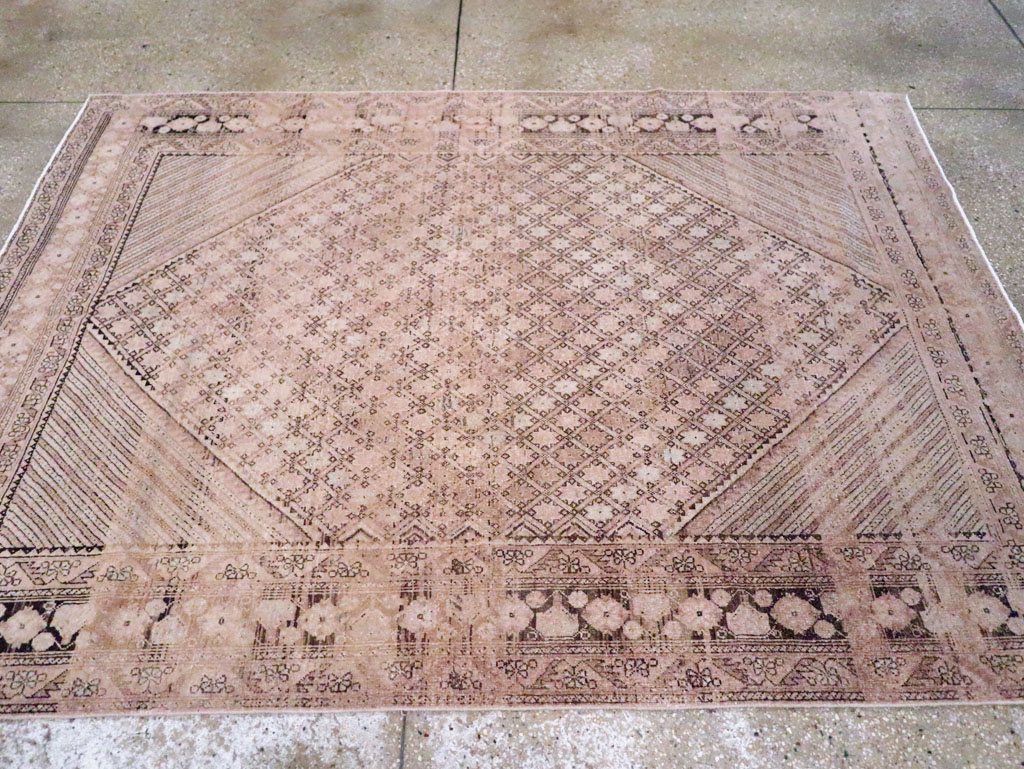 Vintage Persian Afshar Rug, No.21303 - Gsblank