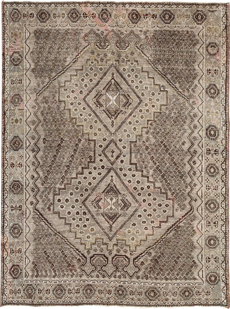 Vintage Persian Afshar Rug, No.21309 - Gsblank