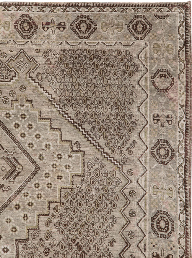 Vintage Persian Afshar Rug, No.21309 - Gsblank