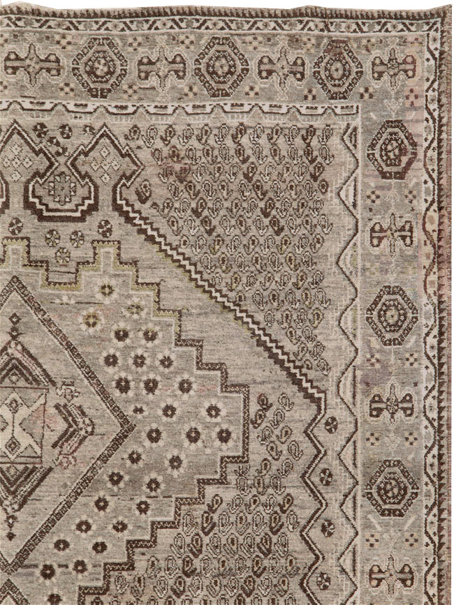 Vintage Persian Afshar Rug, No.21309 - Gsblank