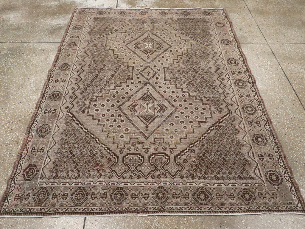 Vintage Persian Afshar Rug, No.21309 - Gsblank