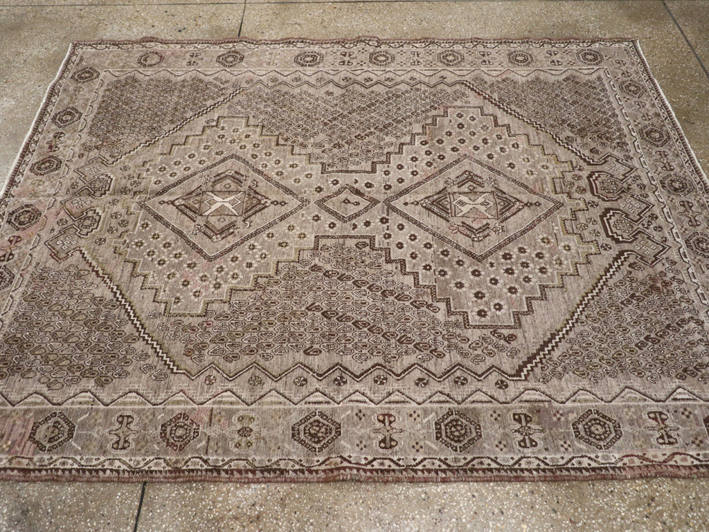 Vintage Persian Afshar Rug, No.21309 - Gsblank