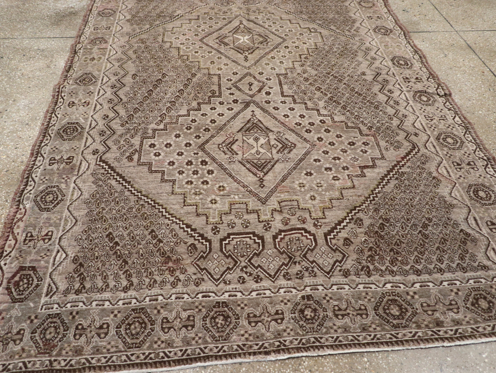 Vintage Persian Afshar Rug, No.21309 - Gsblank