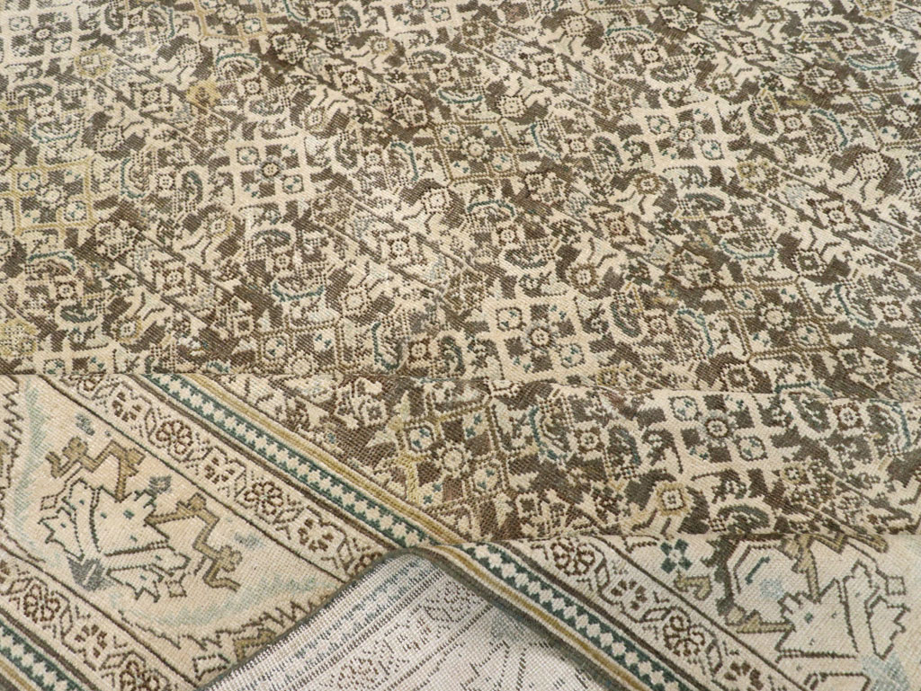 Vintage Persian Mahal Carpet, No.21312 - Gsblank