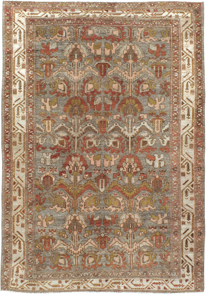 Vintage Persian Malayer Rug, No.21314 - Gsblank