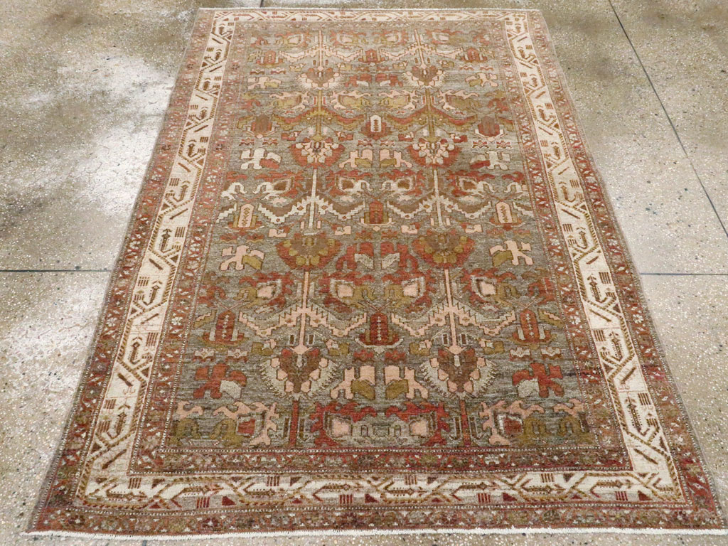 Vintage Persian Malayer Rug, No.21314 - Gsblank
