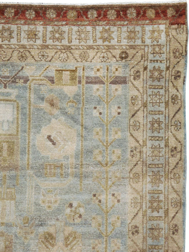 Vintage Persian Malayer Rug, No.21317 - Gsblank