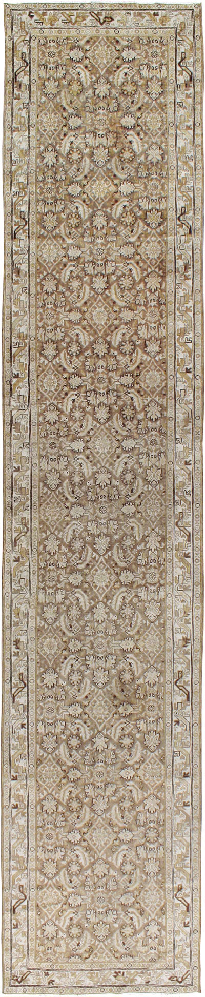 Vintage Persian Malayer Runner, No.21321 - Gsblank