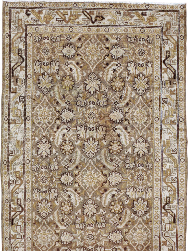 Vintage Persian Malayer Runner, No.21321 - Gsblank